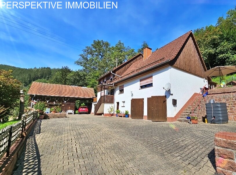 Einfamilienhaus für Naturliebhaber mit Nebengebäude und Wiesen
