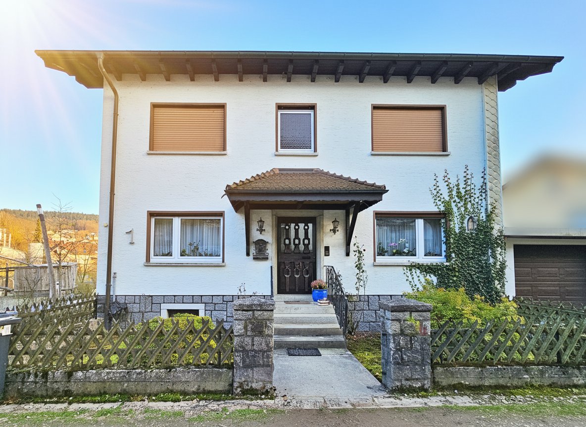 Traumhaftes Zweifamilienhaus mit Wohlfühl-Garten