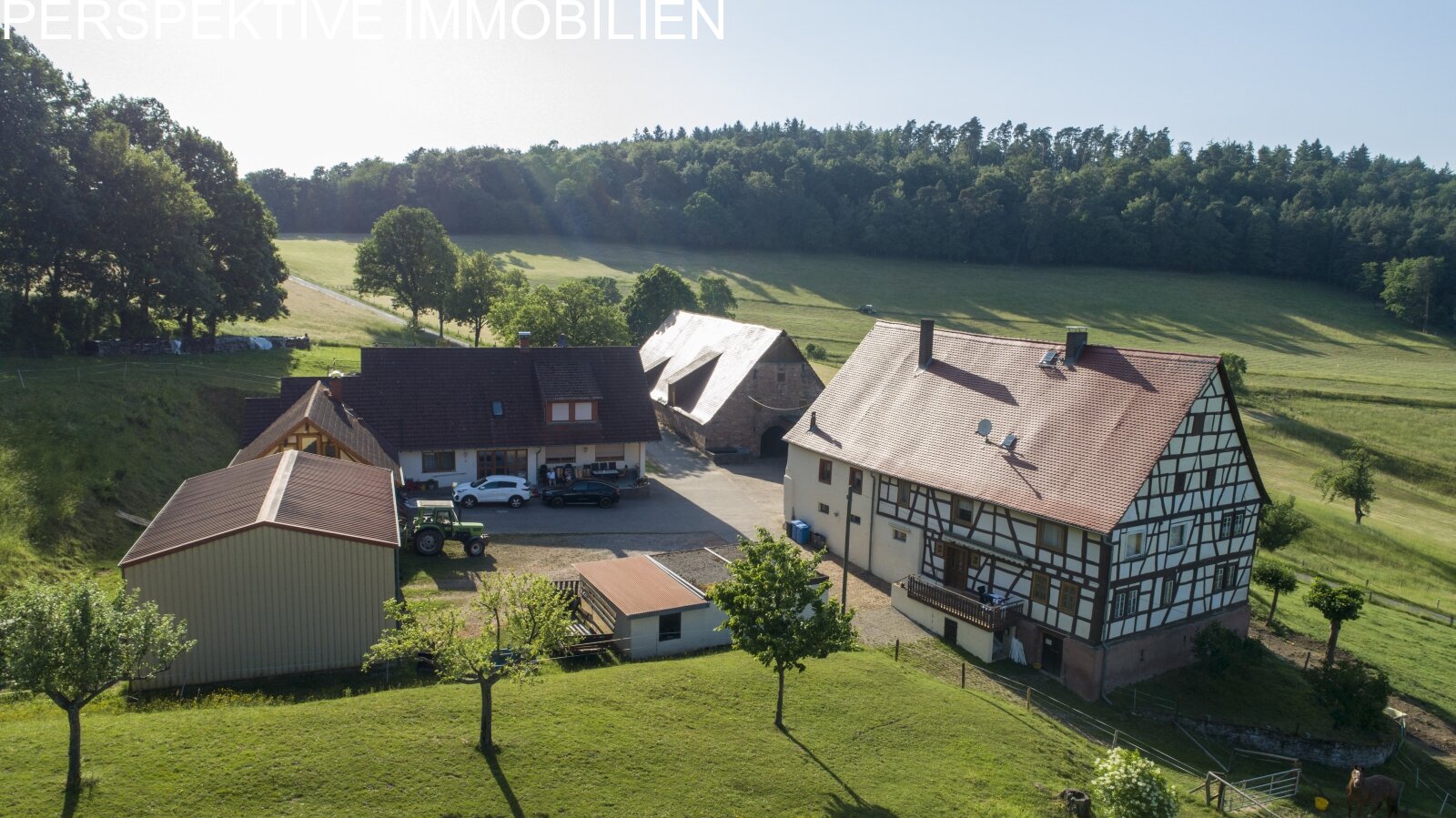Historisches Hofgut in idyllischer Alleinlage mit weitläufigen Ländereien - älter als die Stadt Breuberg