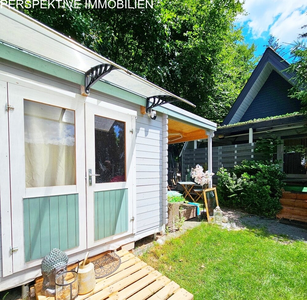 RESERVIERT - Nurdachhaus mit schönem Garten am Tor zum Odenwald 