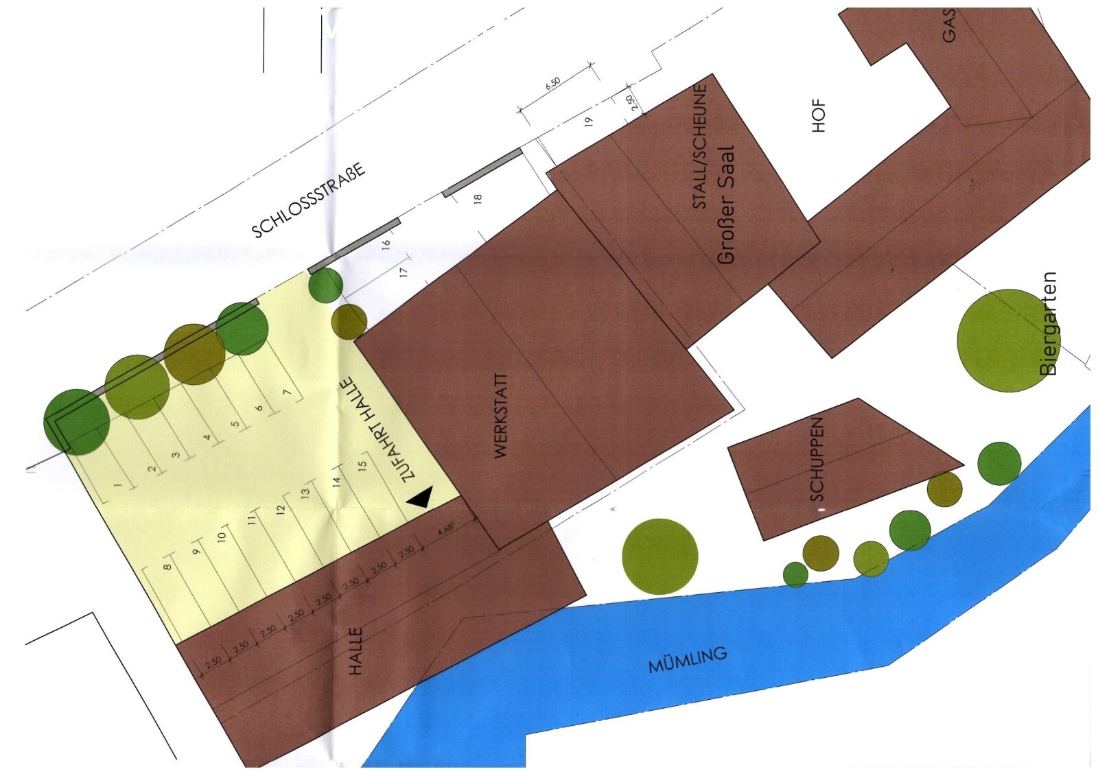 Flächenplan Flächenplan