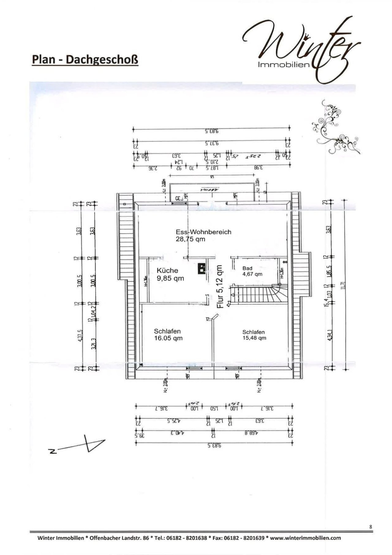 Grundriss DG-1 Grundriss DG-1