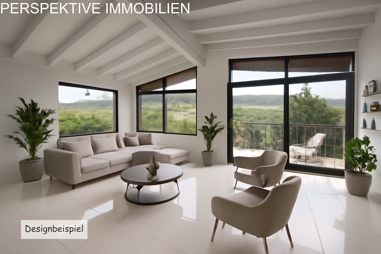 Solides Architektenhaus mit 2 Wohnungen und Blick über Bad König 