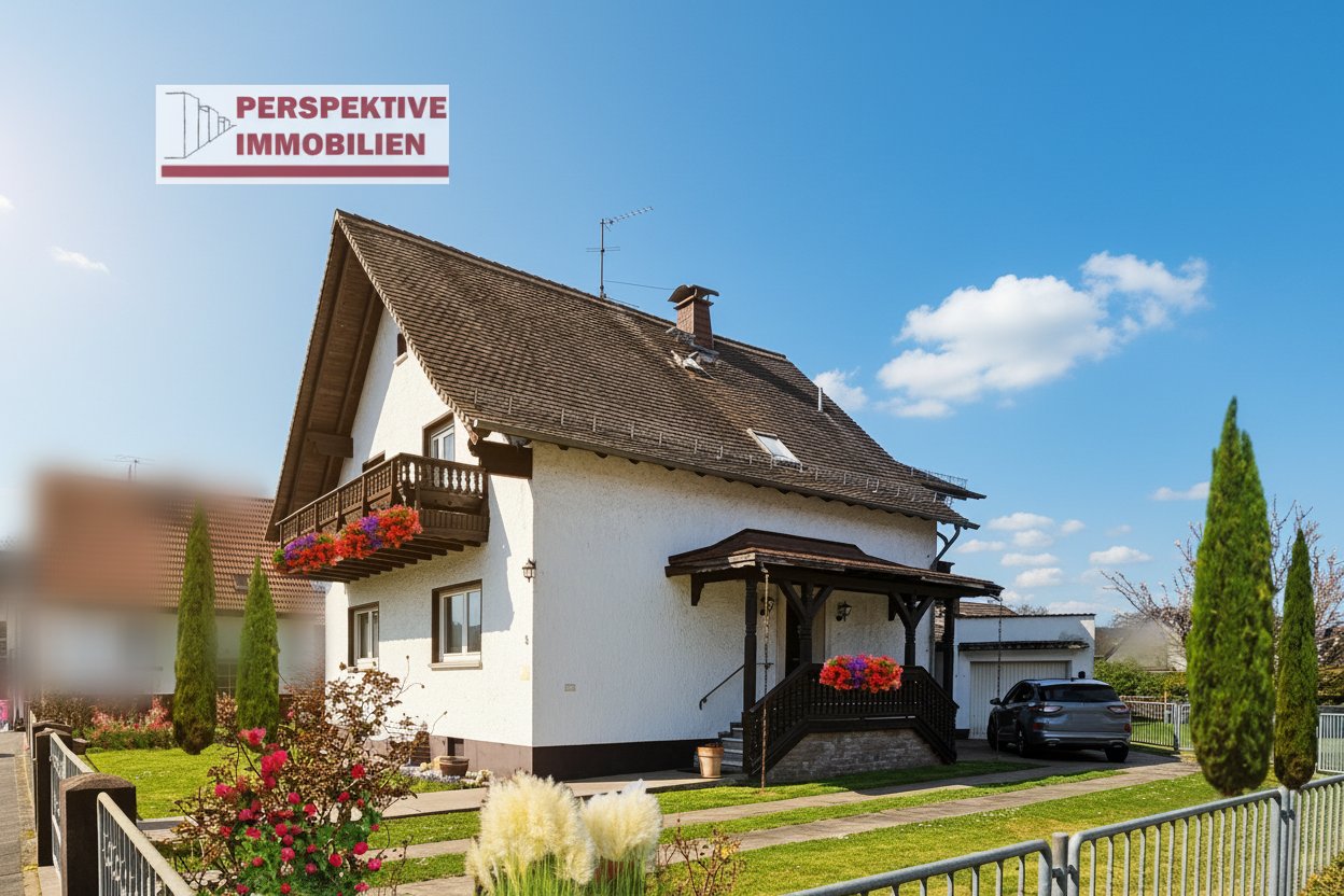 Höchst i. Odw.: Geräumiges Ein- bis Zweifamilienhaus in zentraler Lage von Höchst i. Odw. 