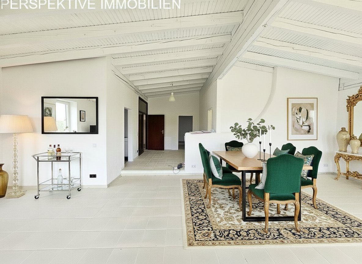 Solides Architektenhaus mit 2 Wohnungen und Blick über Bad König 